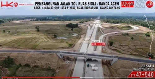 President Joko Widodo Inaugurates The First Toll Road in Aceh | KF Map – Digital Map for Property and Infrastructure in Indonesia